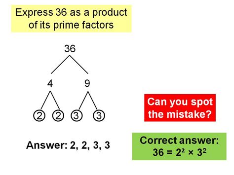 write 63 as a product of prime factors